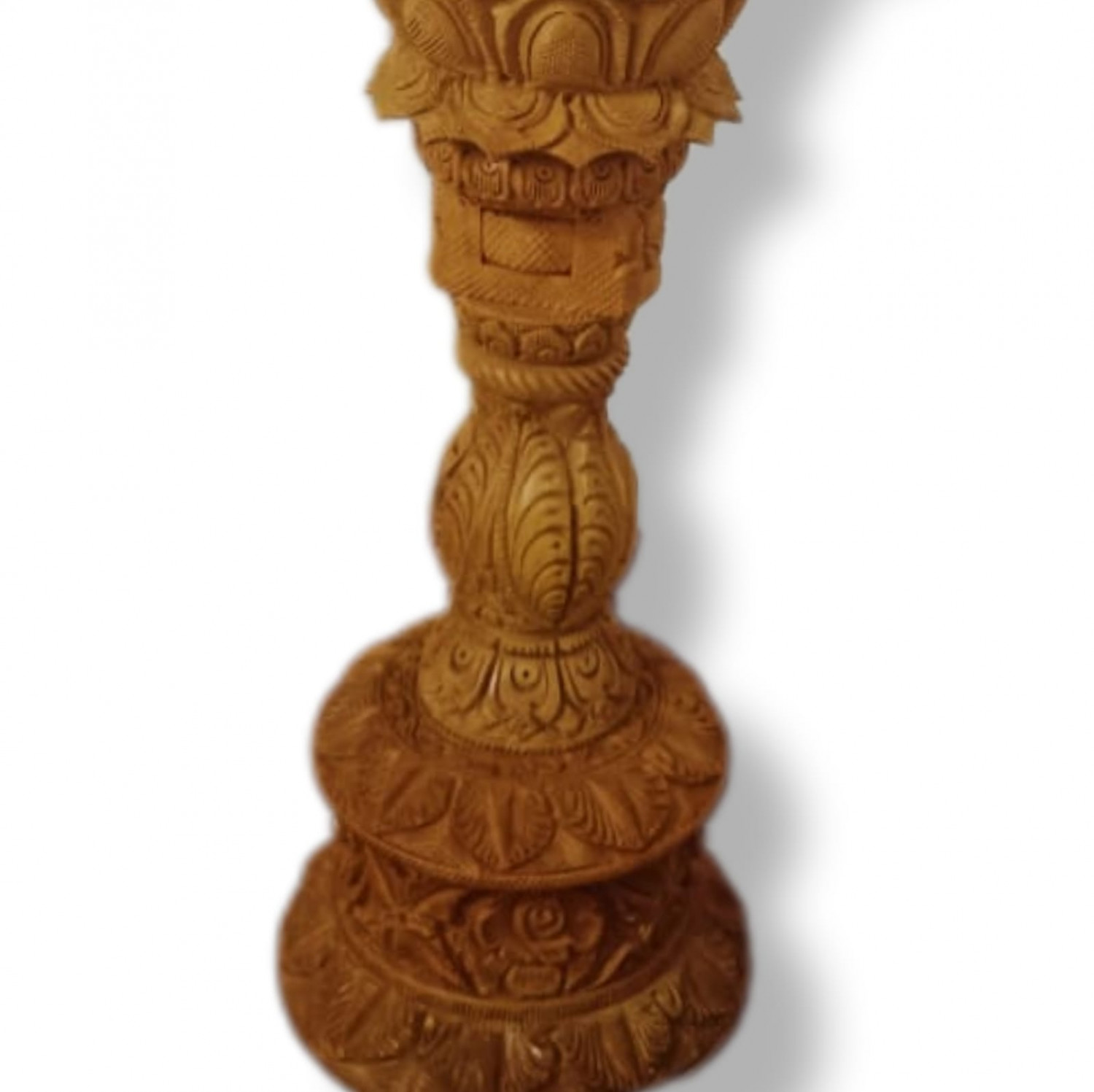 Lotus Buddha Kaima wood 14 INCH