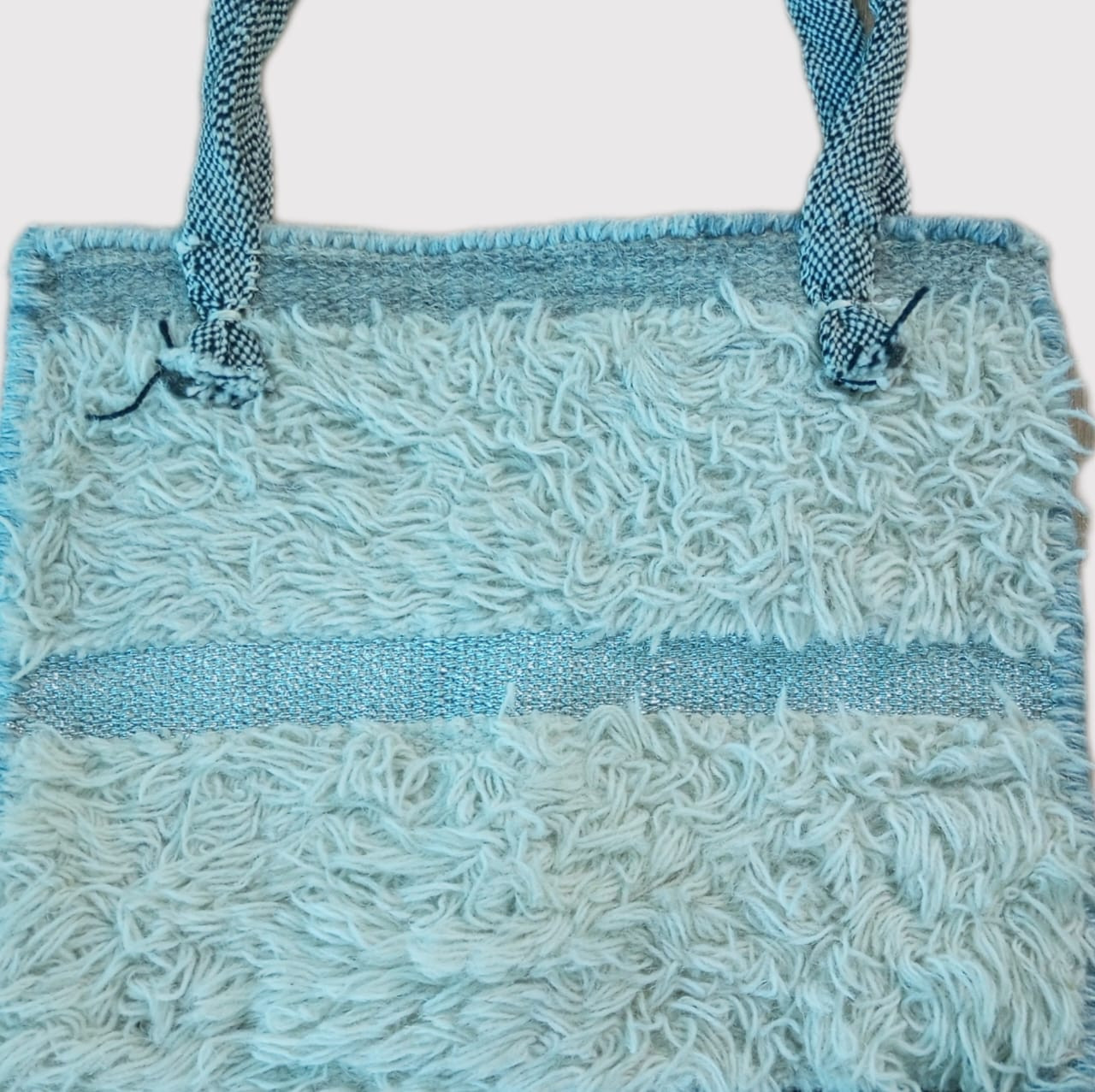 Handwoven woolen bag