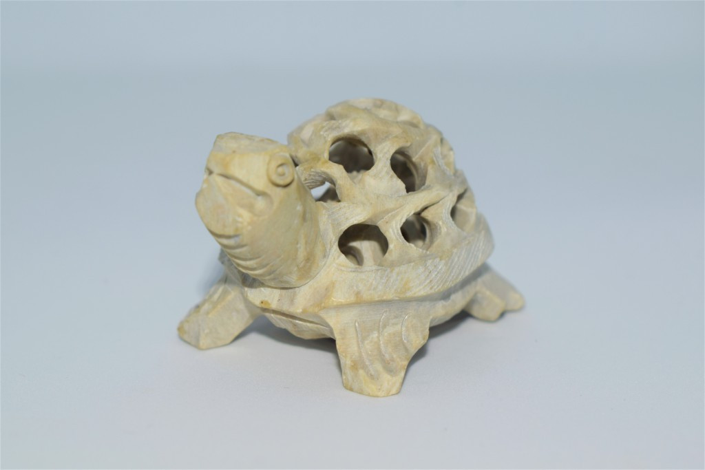 GI Product Soft stone Turtle with baby inside