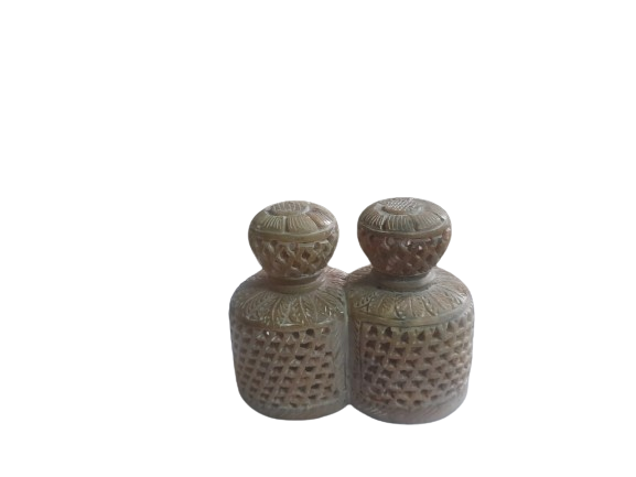 Varanasi Artisan SoftStone Jali Candle Holder