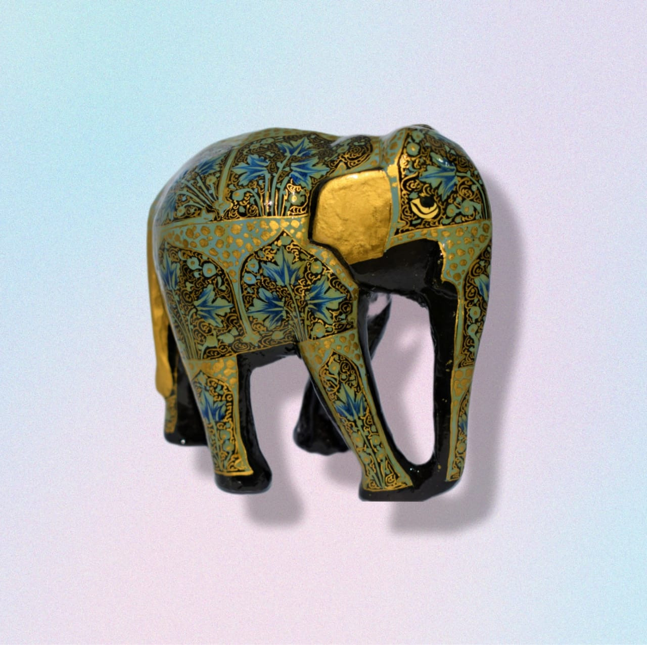 Paper Mache handcrafted Elephant Showpiece 4' Inches