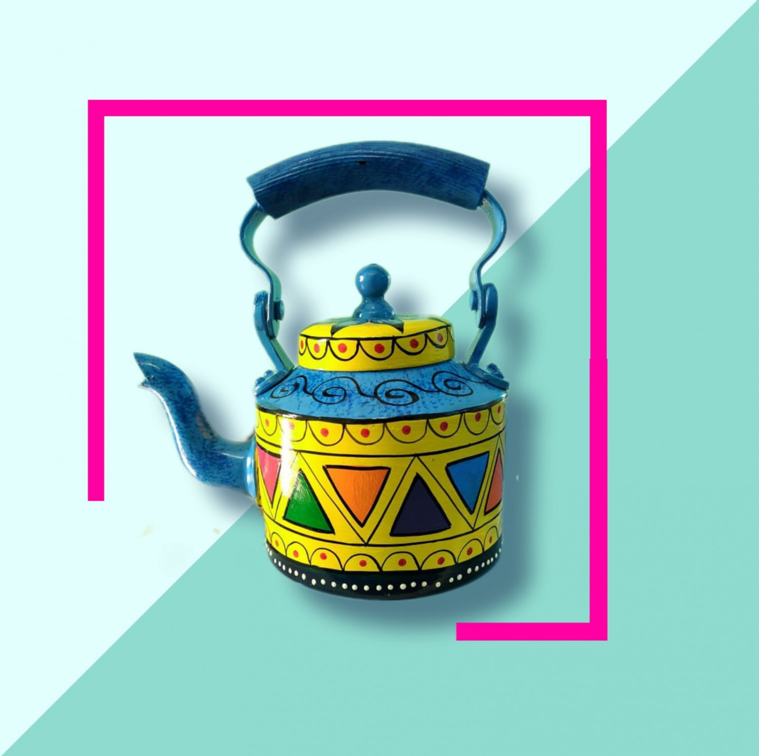 Handpainted Kettle